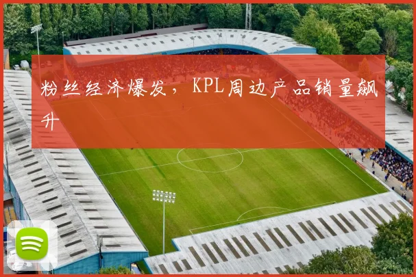 粉丝经济爆发，KPL周边产品销量飙升